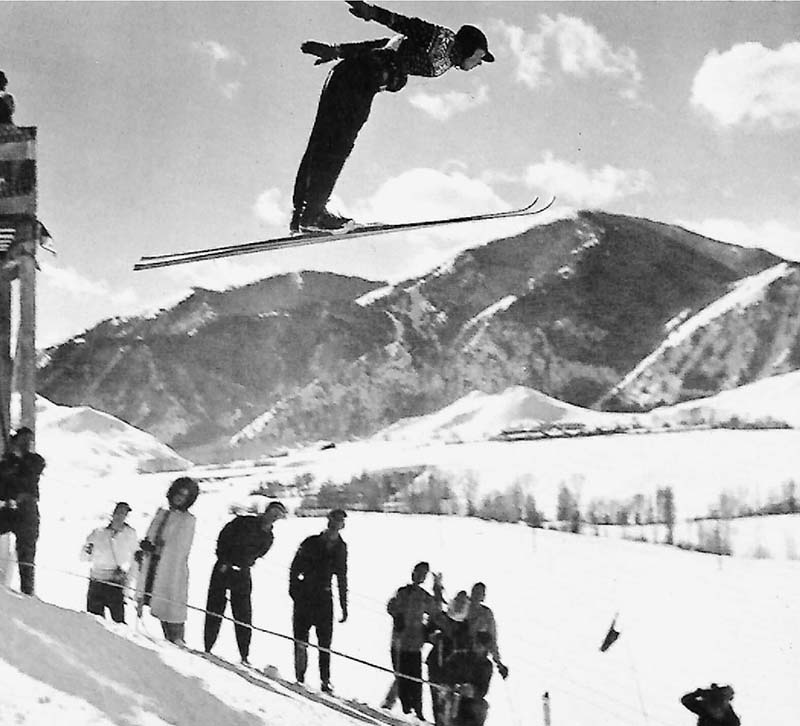Corey-Engen-ski-jumping-on-Ruud-Mountain-hill-in-Sun-Valley-circa-1946a
