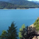 View of the reservoir and beaches