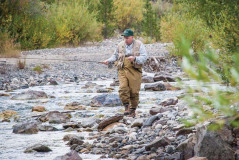 Brian Hall of Twin Falls on the move