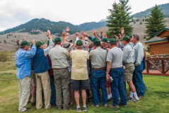 Participants bond