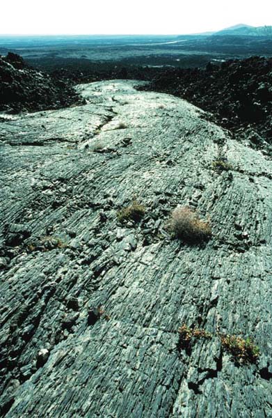 A lava river