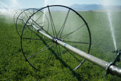 Irrigation in Idaho, USA