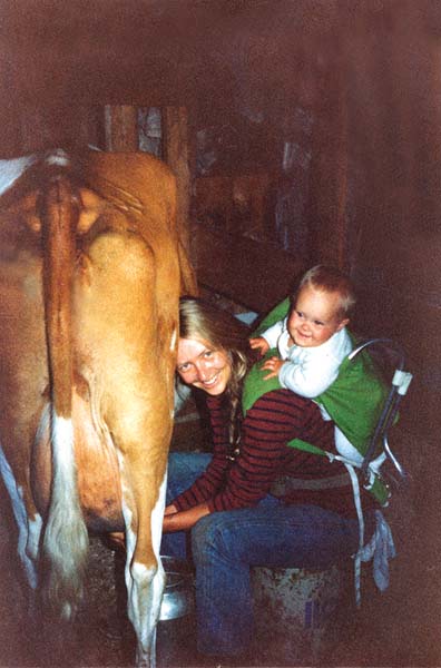 mary-with-meg_milking-cow