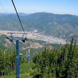 View, Silver Mtn. Gondola