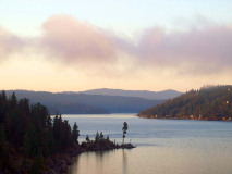 Lake Coeur d\'Alene, photo courtesy of Idaho Tourism