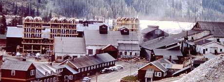 The author's relatives describe this mining community deep in central Idaho during the 1940s, but now long gone.