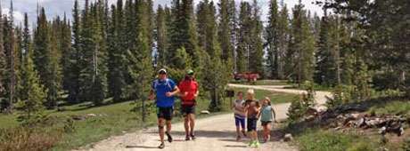 The author braves the terrain around Challis in a sixty-seven-mile footrace that takes him almost seventeen hours to complete.