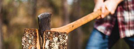 On a family backpacking trip into the central Idaho wilderness in 1968, an axe was an essential tool.