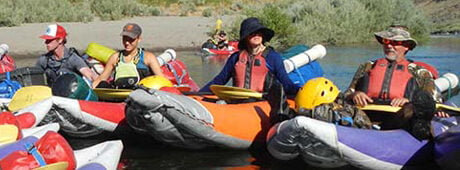 Rafting the Owyhee River for five days with a father-daughter group, the author is pretty sure he won't come out of it alive. 