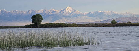 Surprisingly, this eastern Idaho desert community was beset in the past by a surfeit of water and still has a wonderful lake.